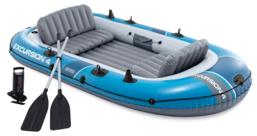 Intex Schlauchboot Excursion 4 Set